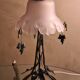 Wrought iron lamp