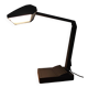 Work lamp, adjustable swivel desk lamp by Waldmann, Germany, 1970s.