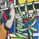 Fernand leger: the builders at the palm tree, signed lithograph
