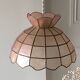 Suspension nacre rose