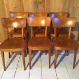 Lot 6 bistro chairs