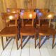 Lot 6 bistro chairs