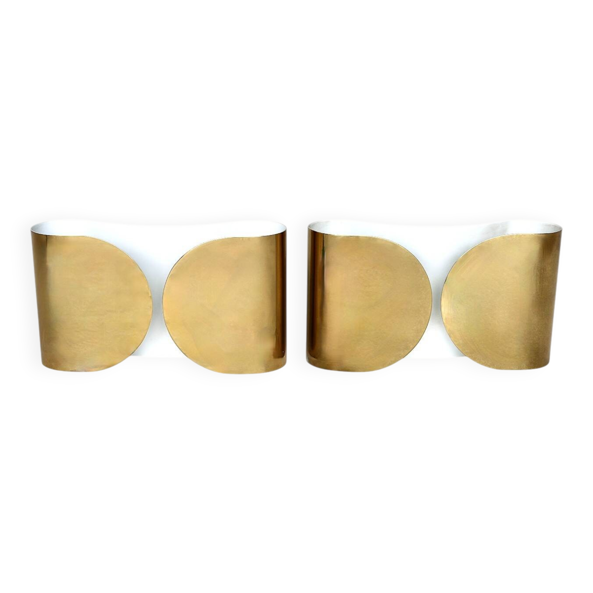 A pair of Flos wall lights, Italy, 1990s.