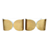 A pair of Flos wall lights, Italy, 1990s.