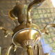 Lustre art deco-5 branches