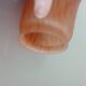 MULLER FRERES LUNEVILLE - TULIP GLASS speckled orange-blue - square base