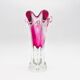 Sculptural vase 'Star' - Josef Hospodka for Chřibská Glassworks - Bohemia