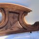 Wood decoration pediment