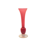 Soliflore en opaline rose