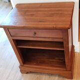 Solid walnut TV cabinet