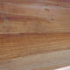 Paire de tables bistrot bois