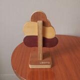 Wooden puzzle second-hand toy tree minimalist decorative object Scandinavian decoration