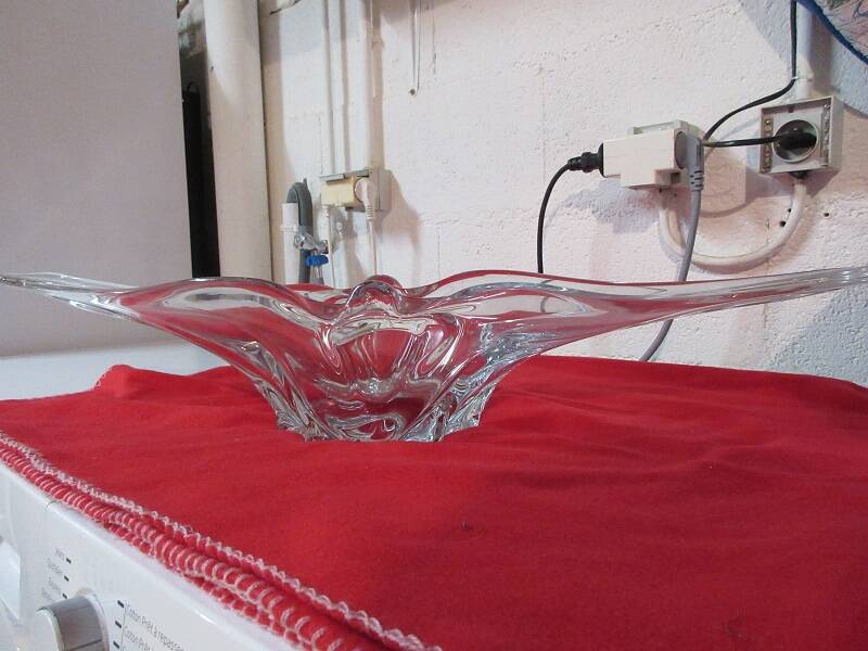 Antique crystal bowl "Cristallerie de Lorraine"