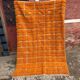 Beni Ouraine rug in natural wool, orange, size 150/250 cm.
