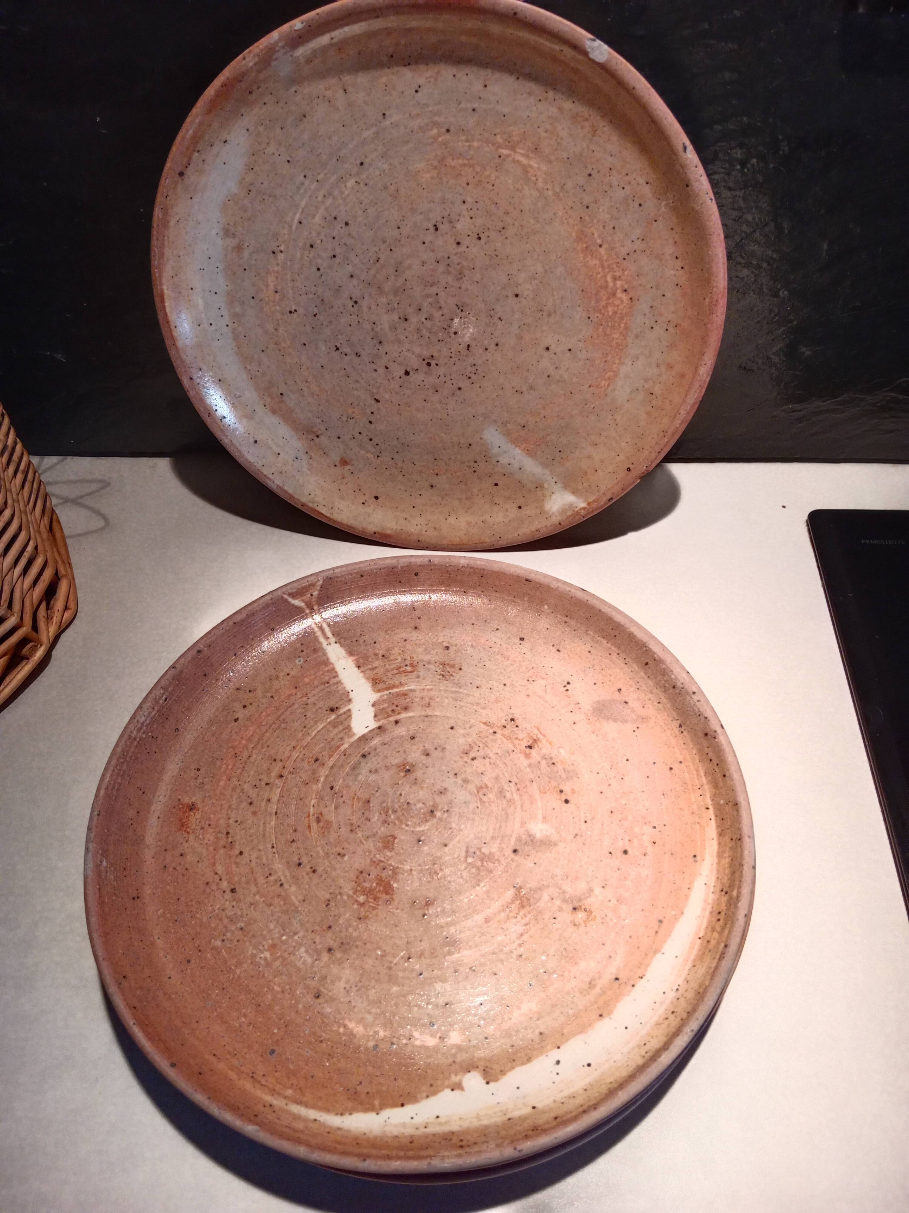 Stoneware plates