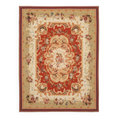 Tapis kilim aubusson vintage européen fait main 265 cm x 362 cm