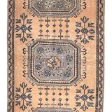 Orange & Navy Blue Turkish Runner Rug 87x337Cm SK 240636