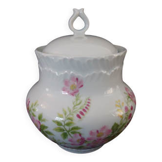 Limoges porcelain sugar bowl, Goumot Labesse