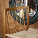 4x J80 Dining Chair by Jørgen Bækmark in Oak, 1967 FDB Møbler, Denmark
