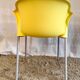 Yellow chair "blablabla" by Marc Maran for Parri A.&CO, end XXth