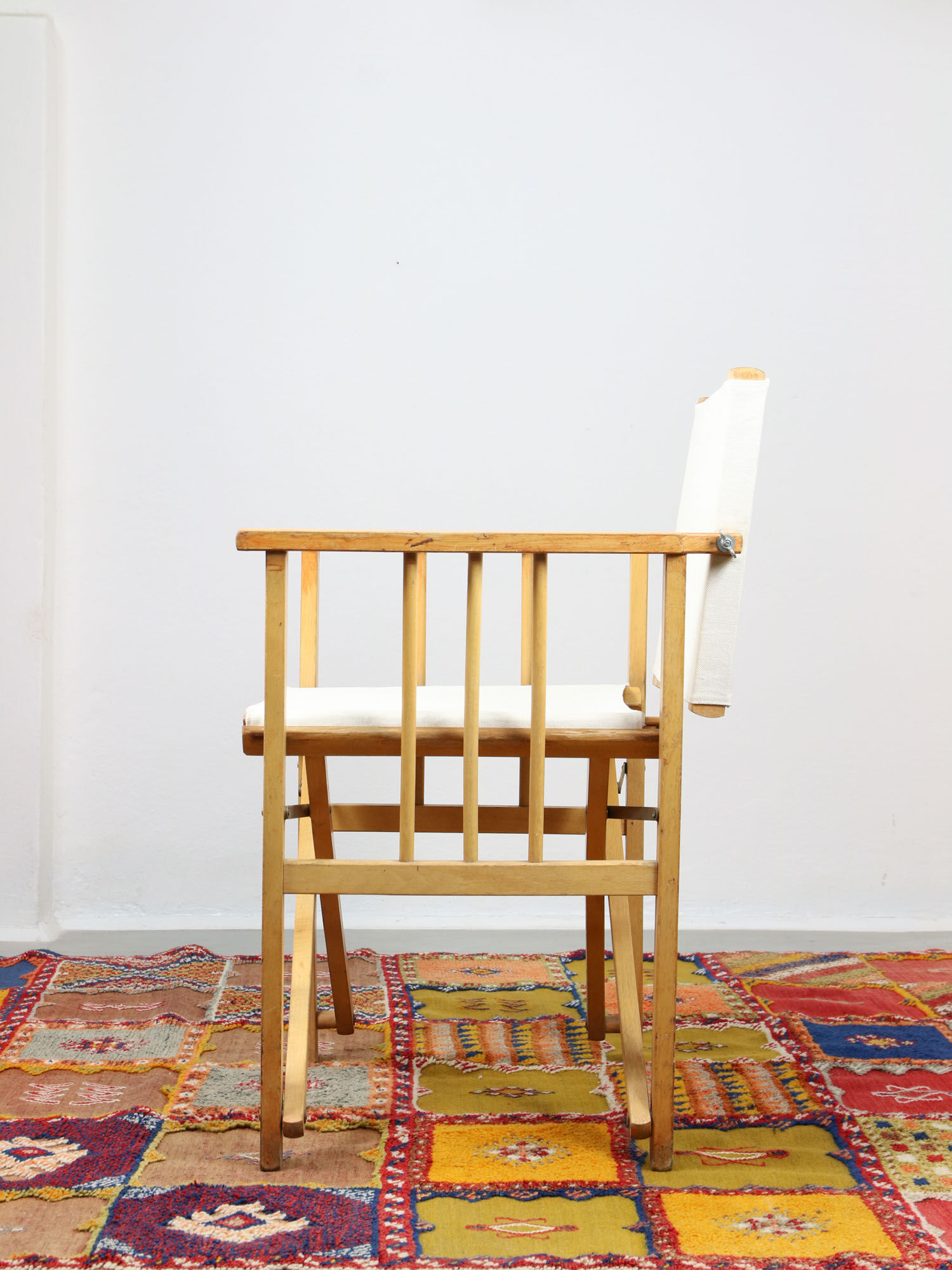 Vintage italian directors folding chair from calligaris