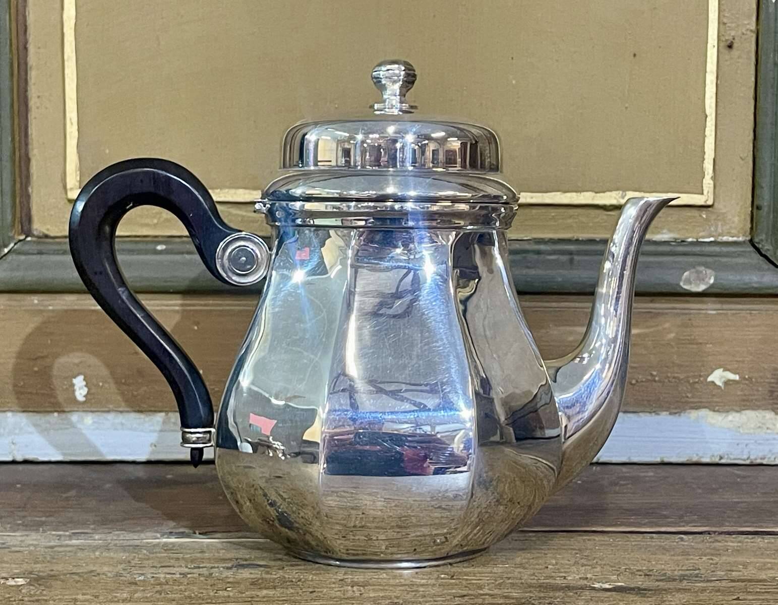 1950s silver plated metal jug