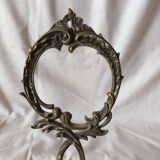 Ancien saleron en métal argenté