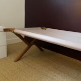 Folding wooden cot/extra bed