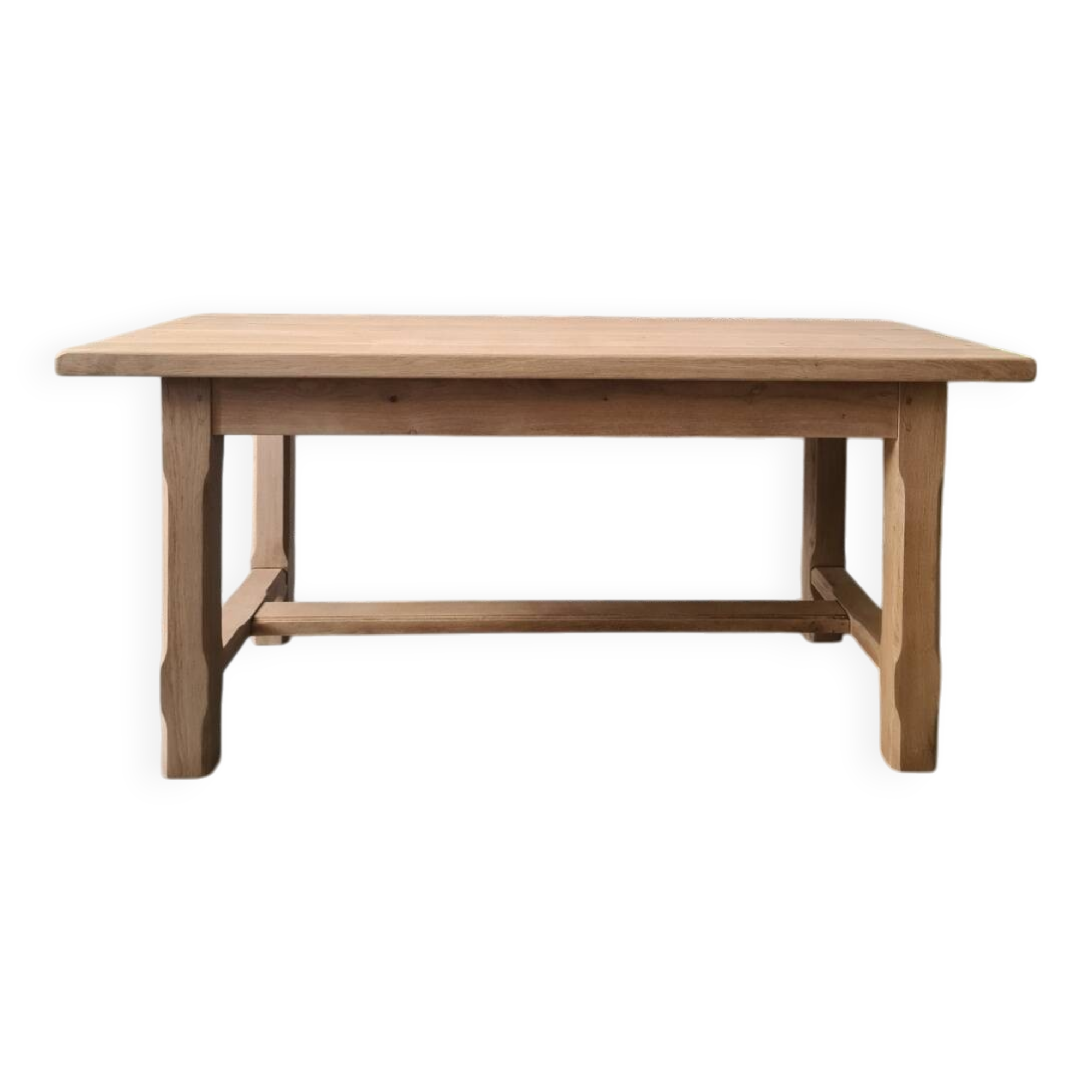 Solid oak farmhouse table