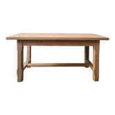 Solid oak farmhouse table