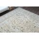 1970s Vintage Persian Handmade Wool Cotton Light Brown Area Rug 302x394