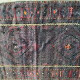 Handmade handmade Afghan Belutch vintage carpet 122x206 cm