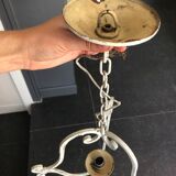 Wrought iron ceiling hanging lamp