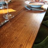 Farm table in sold oak