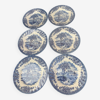 Churchill earthenware dessert plates