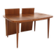 Table de salle à manger scandinave en teck, Suède, 1960