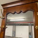 vintage 1970s walnut entrance locker room