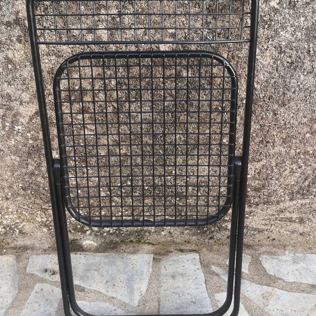 Italian design folding chairs from the 70s