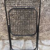 Italian design folding chairs from the 70s