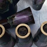 Carafe et six verres Vallauris