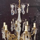 Lustre ancien à pampilles