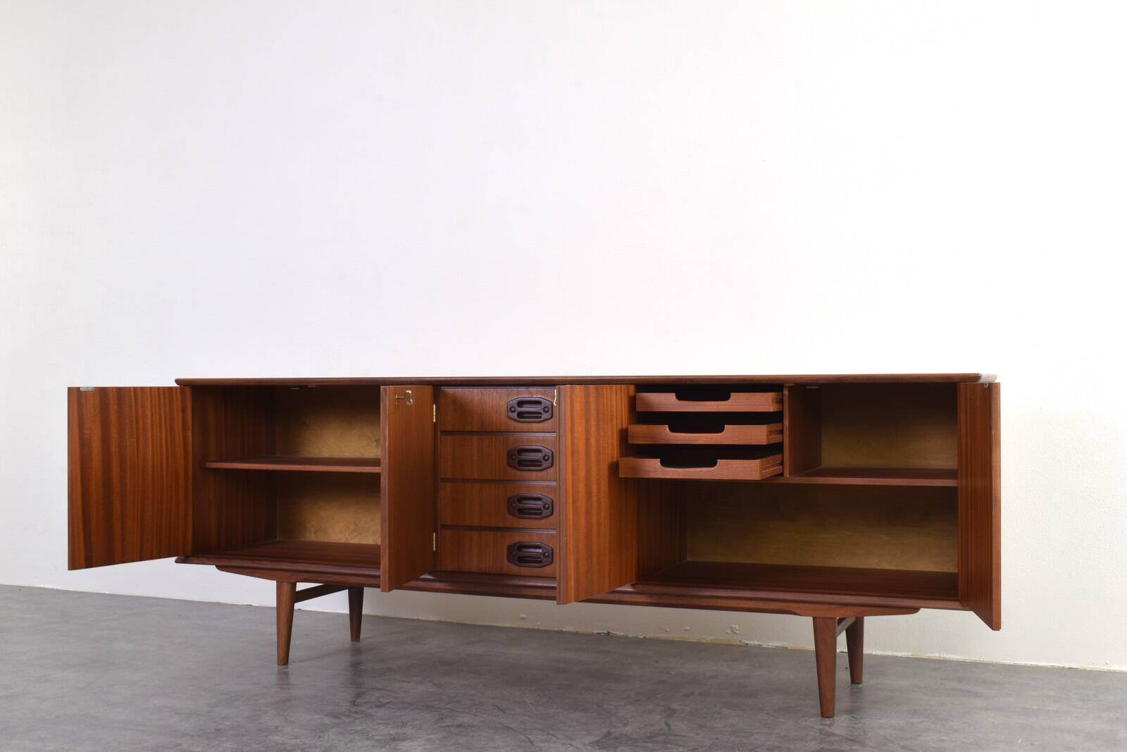 Mid-Century Danish Teak Sideboard, 1960s.