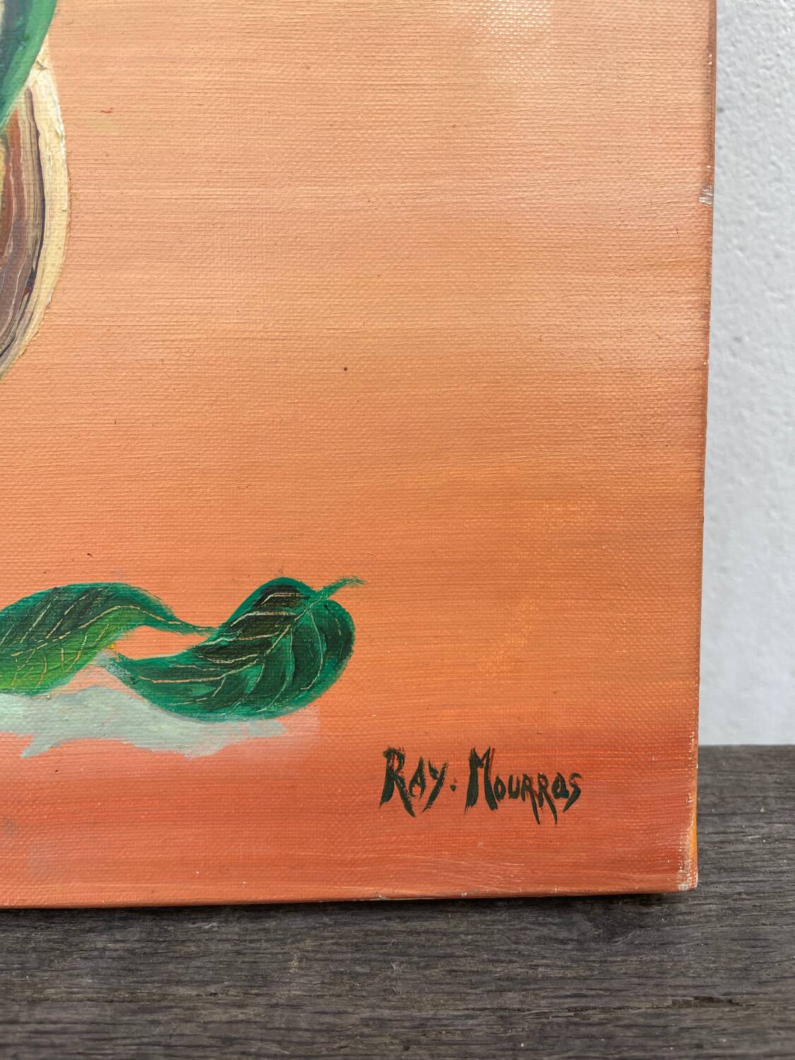 Painting of a bouquet / oil painting on canvas