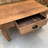 Solid wood coffee table