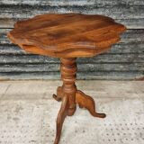 Antique table wine table plant table side table oak