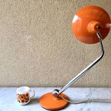 Fase Madrid office lamp vintage design 70s orange