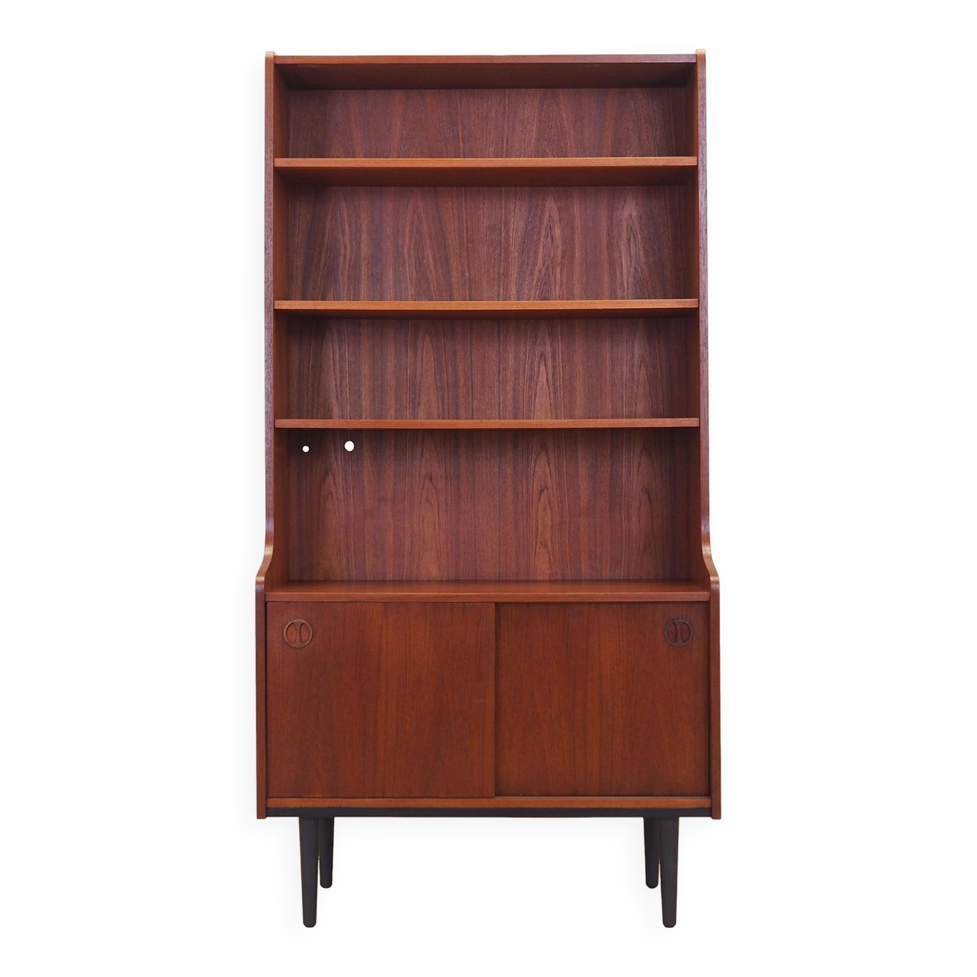 Teak bookcase, Danish design, 1970s, production: Denmark