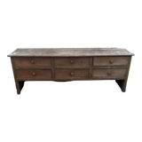 Solid wood drawer cabinet