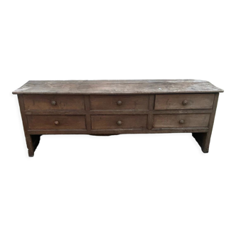 Solid wood drawer cabinet