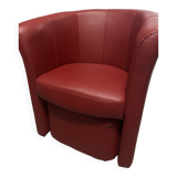 Fauteuil cabriolet+pouf
